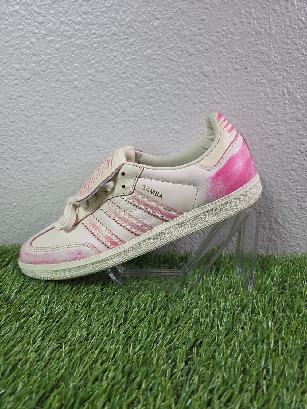 Adidas Samba LT W Color Fade Pack - Cream Shock Pink JR5998 Women's Size 10